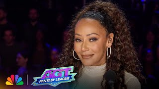 Exclusive Set Tour and BehindTheScenes with Mel B  AGT Fantasy League [upl. by Ayinat]