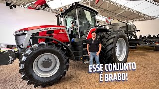 NOVAS MÁQUINAS MASSEY FERGUSON NA EXPODIRETO 2023  DIA 02 [upl. by Hasty867]