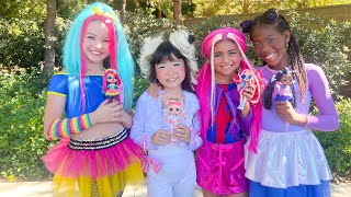 AVA AND HER BESTIES MADE THEIR FIRST MUSIC VIDEO [upl. by Brenk]