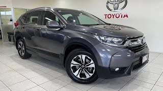 2018 HONDA CRV VTi 2WD 4D WAGON Grey PreOwned Car [upl. by Solita]