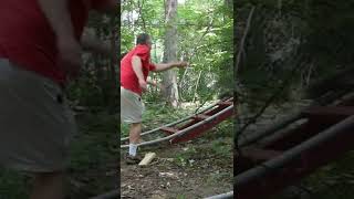 Black Widow Backyard Roller Coaster Fails [upl. by Onairda635]