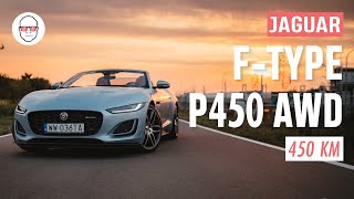 Jaguar FType 2023 P450 AWD RDynamic test PL Pertyn Ględzi [upl. by Utter653]