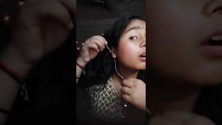 Ear Piercing Cleaning Hack😱shorts youtubeshorts hack viral makeup [upl. by Enttirb]