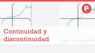 Continuidad y discontinuidad de una función [upl. by Haliek]