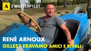 René ARNOUX  Con Gilles Villeneuve eravamo amici [upl. by Attezi]