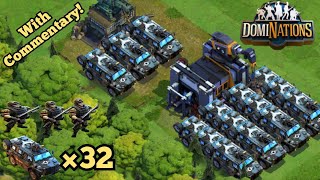 Dominations using 32 APC in a multiplayer attack HEAVY INFANTRY MADNESS with commentary [upl. by Chill]