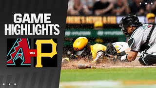 Dbacks vs Pirates Game Highlights 8224  MLB Highlights [upl. by Ylra]