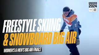 RELIVE  Freestyle Skiing  Snowboard WomensMens Big Air  Gangwon2024 [upl. by Cela329]