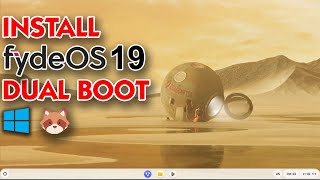 Dual Boot FydeOS 19 and Windows Safely  Avoid Boot Issues [upl. by Werdn878]