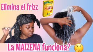 MASCARILLA DE MAIZENA PARA EL CABELLO SECO Y MALTRATADO  MAIZENA PARA AFRO Y RIZADO  RIHANEL [upl. by Demp]