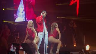 Maluma  Felices los 4 live São PauloBrazil 091117 [upl. by Adnauq481]