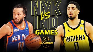 New York Knicks vs Indiana Pacers Game 5 Full Highlights  2024 ECSF  FreeDawkins [upl. by Avlis]