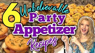 ⭐NEW⭐ Amazing PARTY APPETIZER RECIPES You Will Make Again amp Again  Easy HOLIDAY PARTY APPETIZERS [upl. by Bonney]