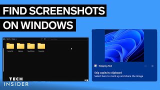 Where To Find Screenshots On Windows [upl. by Farant]