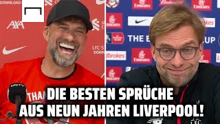 Best of Jürgen Klopp Die lustigsten Momente aus neun Jahren FC Liverpool 😂 [upl. by Ohaus]