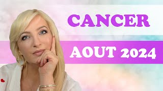 Horoscope Août 2024 Cancer 🦀✨ [upl. by Trillby621]