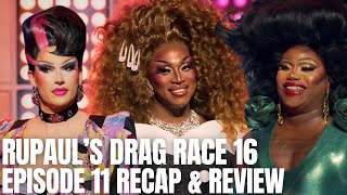 RuPauls Drag Race Season 16 Episode 11 quotCorporate Queensquot Recap amp Review [upl. by Walley]