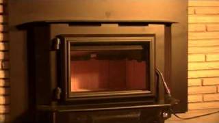 Woodburning fireplace INSERT installation part 6 Toronto Ontario Canada [upl. by Arlyne]