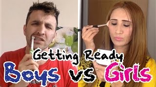 Getting Ready Boys vs Girls  OZZY RAJA [upl. by Eniagrom]