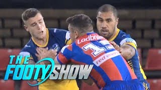 Parramattas friendly fire  NRL Footy Show 2018 [upl. by Aiclef344]