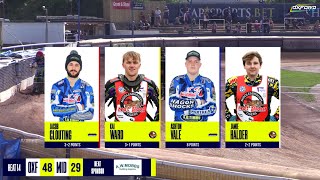 Heat 14  Oxford vs Middlesbrough  National League  OXFORD SPEEDWAY TV 2024 [upl. by Hola]