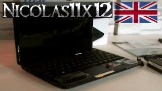 MSI Wind U135DX Blue Netbook Review [upl. by Anestassia26]