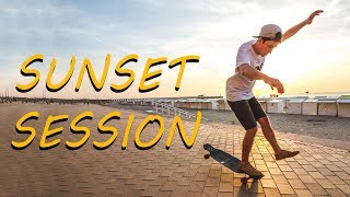 LONGBOARD DANCE amp FREESTYLE  BELGIUM BEACH [upl. by Russom]