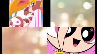 PPGZ Transformation English Version PPGZ Anime Original vs PPG VerCartoon Chibi 💙💚💗 [upl. by Negriv]