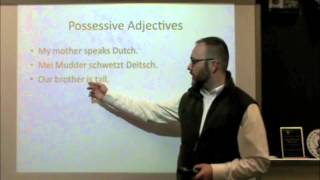 PA Dutch 101 Video 13  Possessive Adjectives [upl. by Fitts129]