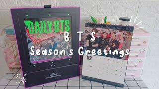 unboxing  BTS Seasons Greetings 2022 [upl. by Mano]