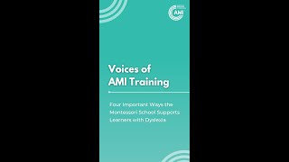 Voices of AMI Training with Alison Awes [upl. by Adnole]