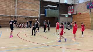 Lerum basket mot Högsbo p10 Period 1 [upl. by Yrhcaz]