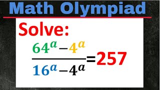 Math Olympiad Q154 [upl. by Elaynad]