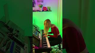 Ava Max  Sweet but Psycho Piano with looper [upl. by Ynad]