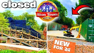 NEW Ride CONSTRUCTION Alton Towers [upl. by Burk]