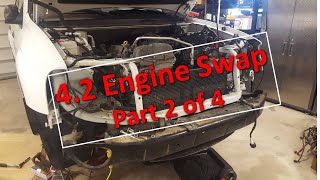 Trailblazer Envoy 42 Engine Swap Part 2 [upl. by Tisbe]