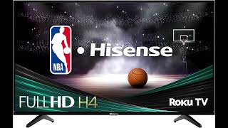 Review Hisense 40quot 40H4030F4 Class 1080p FHD LED LCD Roku Smart TV H4030F Series [upl. by Inan]