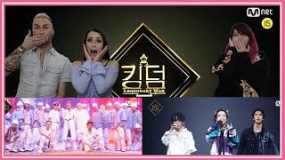 KINGDOM 킹덤 EP7 Rap Line Performances  Ex Dancers Reaction  Ranking [upl. by Maurise896]