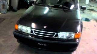 SAAB 9000 aero paint after body repairs [upl. by Ilke]