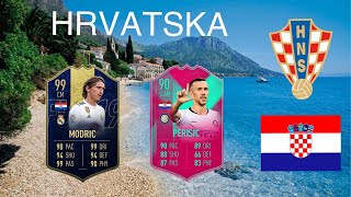 FIFA 19 HRVATSKA KroatienCroatia in ULTIMATE TEAM ft Perisic 90 FUT BIRTHDAY amp Modric TOTY [upl. by Felicio478]