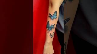 quotFarfalle 3d realistiche💥butterflytattoobutterfly farfalle🦋 farfalletattoo realistictattoos [upl. by Lieberman188]