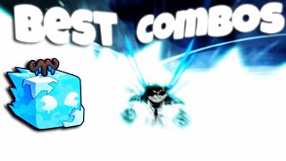 The BEST Ice Combos In Blox Fruits [upl. by Inalaehak]