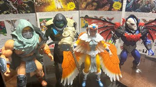 Turtles of Grayskull wave 4 Teela Heman Leonardo and Hordak review [upl. by Elgna311]