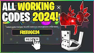 NEW ALL WORKING CODES FOR UGC LIMITED IN 2024 ROBLOX UGC LIMITED CODES [upl. by Nraa764]