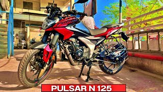 All New 2025 Bajaj Pulsar N125 Detailed Review  On Road price Mileage features top Speed [upl. by Aeslek]