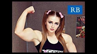 Russian MUSCLE BARBIE  Julia VINS  Russian Bears [upl. by Einnoj]