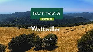 Camping Huttopia Wattwiller  Visite virtuelle en Alsace [upl. by Rafiq]