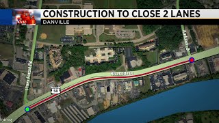 Riverside Drive road project set to begin in Danville [upl. by Shinberg282]