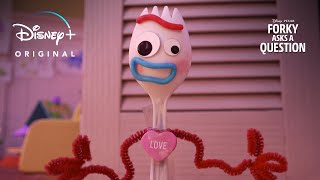 Toy Story 4  FORKY the Soup Spoon Meal  Woody Buzz [upl. by Tasiana]