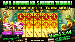 1 SPIN JP  APK MOD DOMINO RP N X8 SPEEDER TANPA PASSWORD VERSI 244 TEMA KODOK TERBARU 2024 [upl. by Htiduj58]